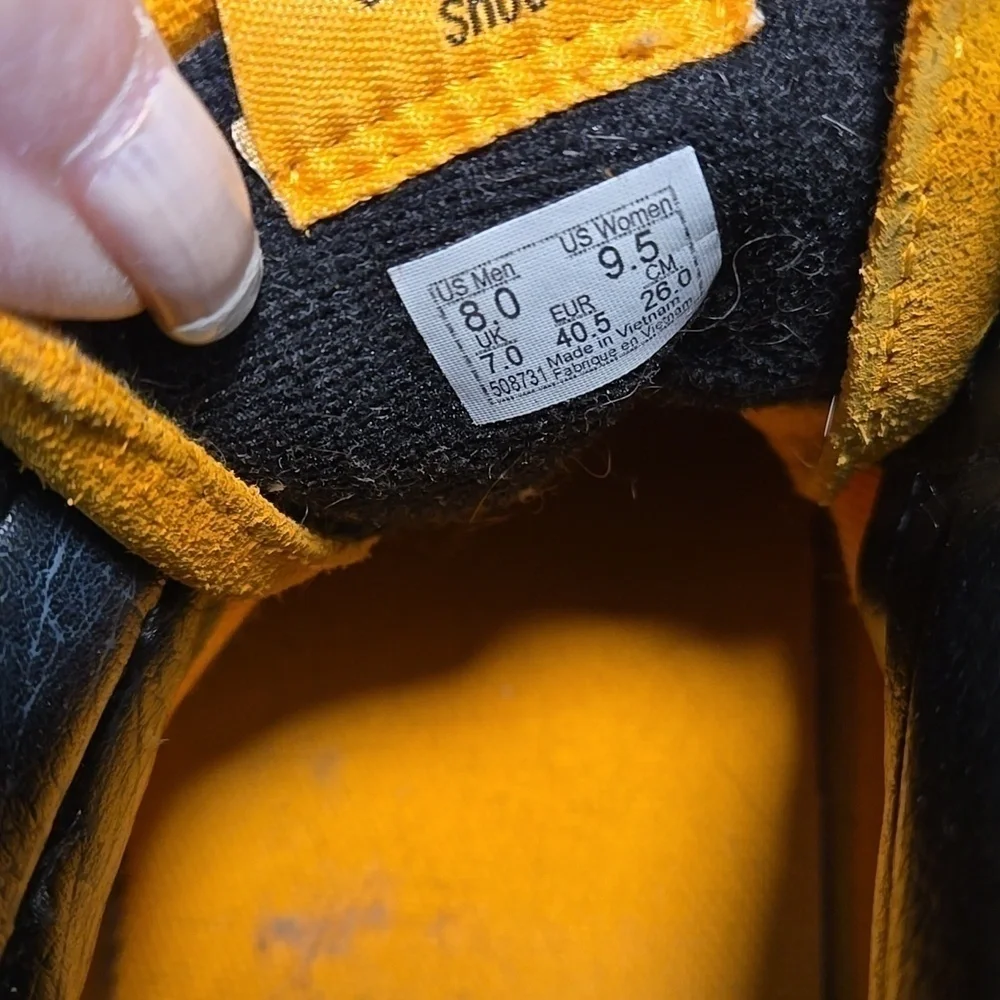 Vans yellow high